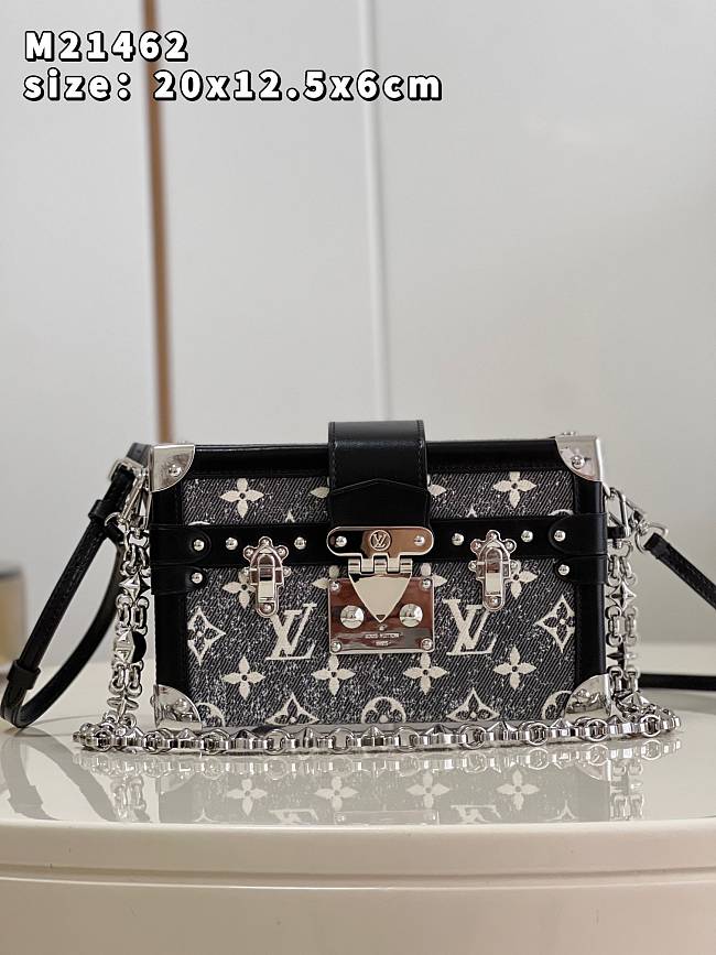 LV Petite Malle Bag M26214 Size 20x12x6cm - 1