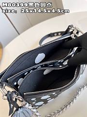 LV x YK Multi Pochette Bag M80399 Size 25x14x4cm - 6