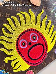 LV x YK Neverfull Bag M46447 Size 31x28x14cm - 3