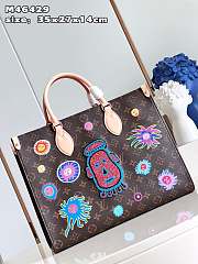 LV x YK OnTheGo Bag M46429 Size 35x27x14cm - 4