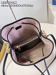 LV Nano Bucket Bag M23080 Size 26x26x17cm - 6