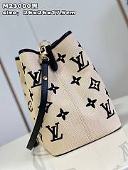 LV Nano Bucket Bag M23080 Size 26x26x17cm - 3
