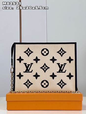 LV Toiletry Pouch On Chain Bag M2301 Size 25x20x5cm