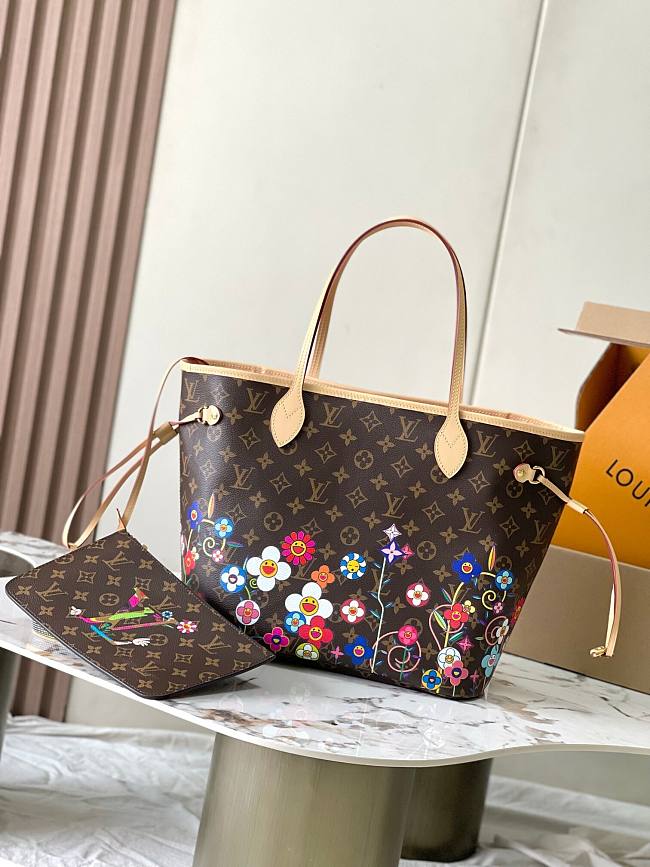 LV NeverFull Bag M4310 Size 31x28x14cm - 1