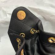 Chanel Mini 25 Handbag Black Caviar 22x20x12.5cm - 3
