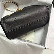 Chanel Mini 25 Handbag Black Caviar 22x20x12.5cm - 4