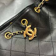 Chanel Mini 25 Handbag Black Caviar 22x20x12.5cm - 2