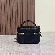 YSL Gaby Micro Vanity Bag In Lambskin White 12x8x4cm - 4