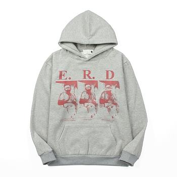 ERD Portrait Print Hoodies
