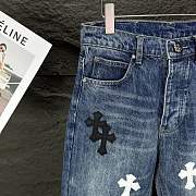 Chrome Hearts 2026 New Black and White Cross Patchwork  - 2