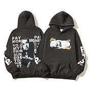 Saint MiXXXXX 24SS pay money distressed pullover hoodie - 1