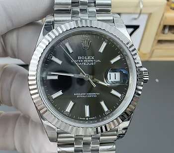 Rolex Datejust 41 Ref. 126334 Rhodium Dial with Jubilee Bracelet