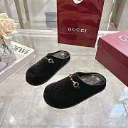 Gucci pattern mules Black - 1