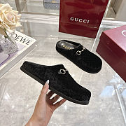 Gucci pattern mules Black - 5