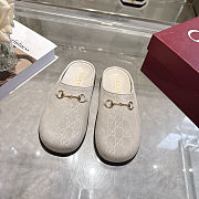 Gucci pattern mules White - 6