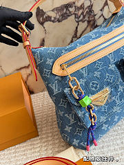 Louis Vuitton denim bag Baggy 30*24cm - 2