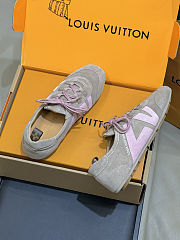 Louis Vuitton Sneakerina Monogram Brown Pink  - 3