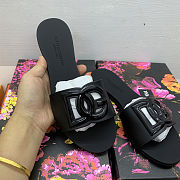 Dolce & Gabbana Bianca Black slides - 6