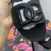 Dolce & Gabbana Bianca Black slides - 5