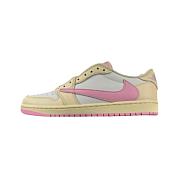 Air Jordan 1 Retro Low OG SP Travis Scott Shy Pink IQ7604-100 - 1