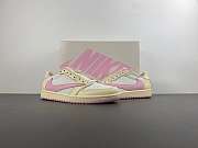 Air Jordan 1 Retro Low OG SP Travis Scott Shy Pink IQ7604-100 - 4