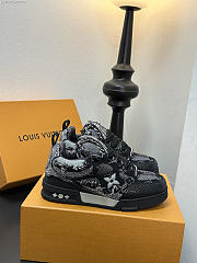 Louis Vuitton Skate Trainer Black Swarovski Monogran 1ABMHV - 2