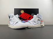 Air Jordan 1 Retro High Virgil Abloh Archive Alaska AA3834-100 - 2