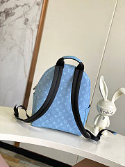 Louis Vuitton Backpack Light Blue 38x20x29cm - 4