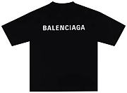 Balenciaga Oversized T-shirt Black - 3