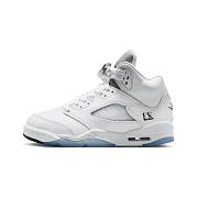 Air Jordan 5 Retro White Metallic (2026) (GS) HQ7980-103 - 1
