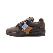 Louis Vuitton Trainer Distressed Sneakers - 1
