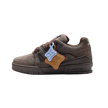 Louis Vuitton Trainer Distressed Sneakers