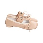 MM6 Maison Margiela ballet shoes cuban sand - 2