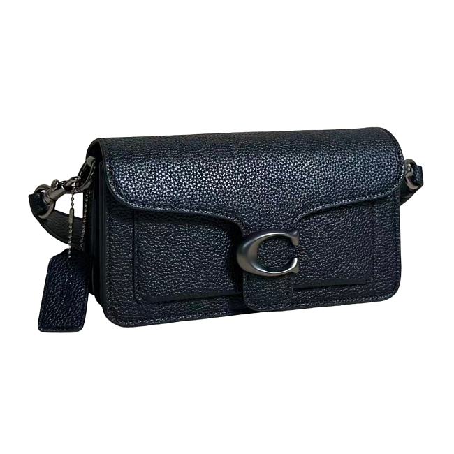 Coach Tabby Shoulder Black Bag 20*10.5*7 cm - 1
