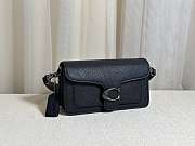 Coach Tabby Shoulder Black Bag 20*10.5*7 cm - 6