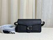 Coach Tabby Shoulder Black Bag 20*10.5*7 cm - 5