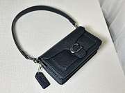 Coach Tabby Shoulder Black Bag 20*10.5*7 cm - 4