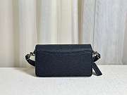 Coach Tabby Shoulder Black Bag 20*10.5*7 cm - 3