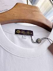 Loro Piana Spring/Summer New Arrival Latest Short-Sleeve Crew Neck T-Shirt - 4