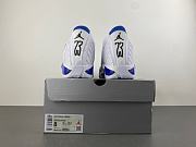Air Jordan 14 Retro White Hyper Royal 487471-104 - 3