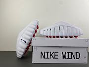 Nike Mind 001 Slide White Speed Red HQ4307-101 - 5
