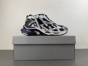 Balenciaga Runner LED White Black White 677403W3RB29010 - 5
