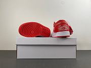 Air Jordan 1 Low White Chile Red (Women's) DC0774-110 - 3