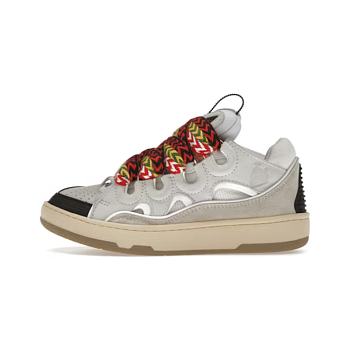Lanvin Leather Curb White Black Gum (Women's) FW-SKDK02-DRA2-A2100