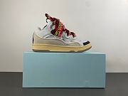 Lanvin Leather Curb White Black Gum (Women's) FW-SKDK02-DRA2-A2100 - 5