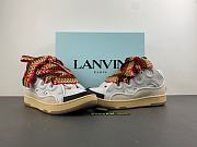Lanvin Leather Curb White Black Gum (Women's) FW-SKDK02-DRA2-A2100 - 3