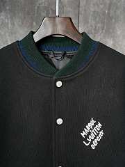 Louis Vuitton 25SS Color Block Embroidered Cotton Baseball Jacket - 6
