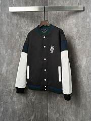 Louis Vuitton 25SS Color Block Embroidered Cotton Baseball Jacket - 4