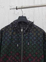 Louis Vuitton New Floral Gradient Print Windproof Jacket - 4