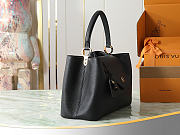 Louis Vuitton Capucines Bag in Black Taurillon Leather 38 x 23 x 16 cm - 3